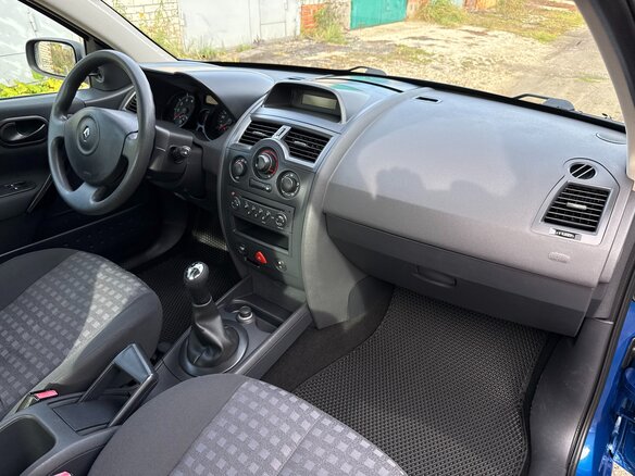 2007 Renault Megane II Рестайлинг, синий, 495000 рублей - вид 22