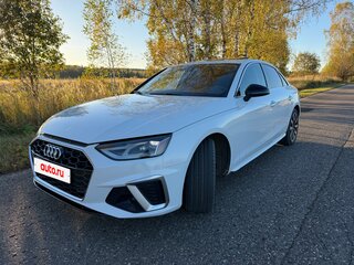 2021 Audi A4 40 TFSI V (B9) Рестайлинг, белый, 2550000 рублей, вид 1