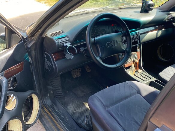 1994 Audi 100 IV (C4), чёрный - вид 6
