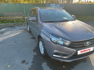 2018 Lada (ВАЗ) Vesta SW I, серый, 930000 рублей, вид 3