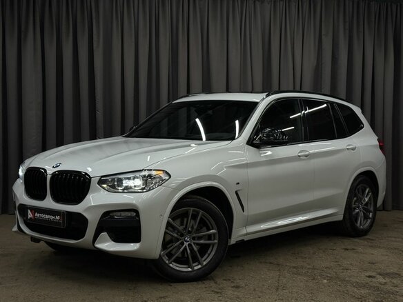 2019 BMW X3 30i xDrive III (G01), белый, 3749900 рублей