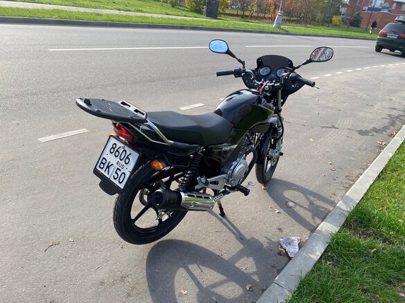 2021 Yamaha YBR125, чёрный, 249000 рублей - вид 9