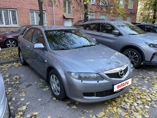 2007 Mazda 6 I (GG) Рестайлинг, серебристый, 350000 рублей, вид 3