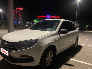 2019 Lada (ВАЗ) Granta I Рестайлинг, белый, 490000 рублей, вид 2
