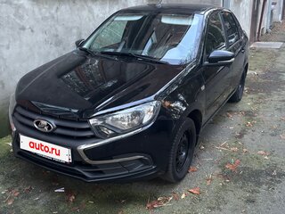 2019 Lada (ВАЗ) Granta I Рестайлинг, чёрный, 600000 рублей, вид 1