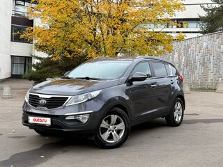 2013 Kia Sportage III, серый, 1350000 рублей, вид 1