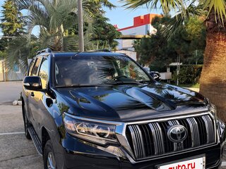 2018 Toyota Land Cruiser Prado 150 Series Рестайлинг 2, чёрный, 6650000 рублей, вид 2