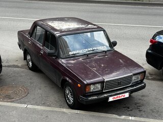 2007 Lada (ВАЗ) 2107, пурпурный, 120000 рублей, вид 5
