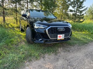 2021 Audi Q3 35 TFSI II (F3), чёрный, 2300000 рублей, вид 3