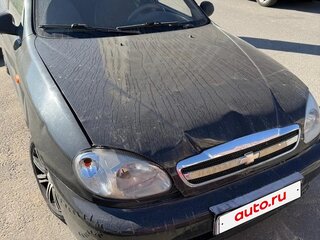 2008 Chevrolet Lanos I, чёрный, 130000 рублей, вид 1