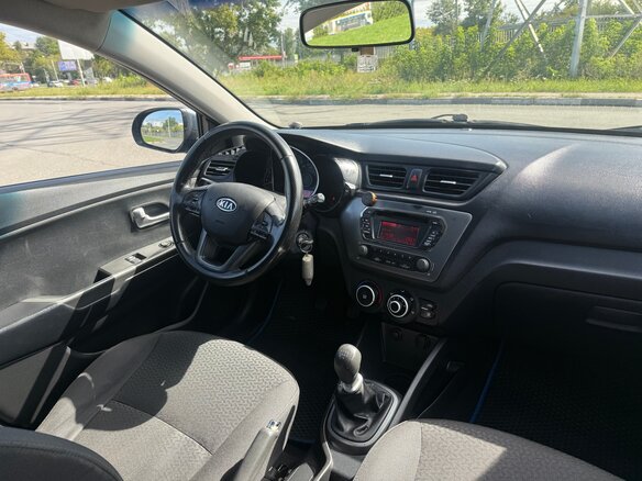 2011 Kia Rio III, голубой, 559000 рублей - вид 8