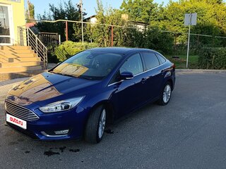 2016 Ford Focus III Рестайлинг, синий, 1100000 рублей, вид 1