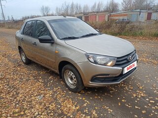 2020 Lada (ВАЗ) Granta I Рестайлинг, серый, 370000 рублей, вид 2