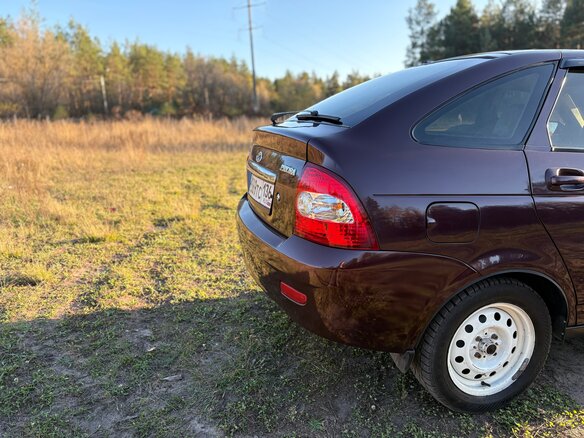 2012 Lada (ВАЗ) Priora I, пурпурный, 379000 рублей - вид 6