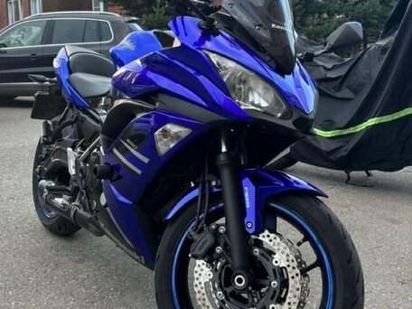 2018 Kawasaki Ninja 650, синий, 700000 рублей, вид 5