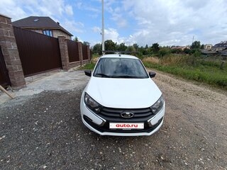 2019 Lada (ВАЗ) Granta I Рестайлинг, белый, 450000 рублей, вид 2