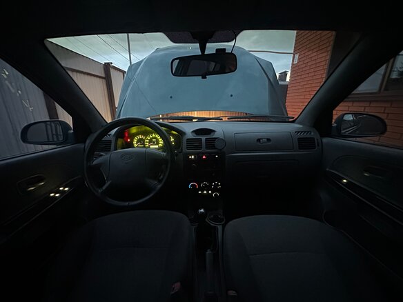 2003 Kia Rio I Рестайлинг, зелёный, 350000 рублей - вид 9