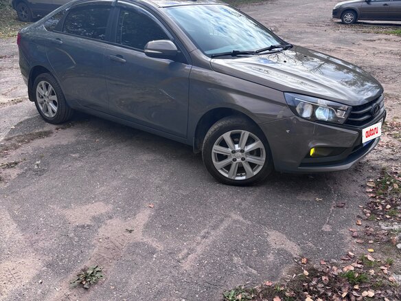 2022 Lada (ВАЗ) Vesta I, серый, 1400000 рублей - вид 2