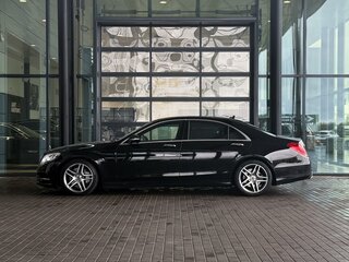 2017 Mercedes-Benz S-Класс 350 CDI BlueTEC Long 9G-TRONIC VI (W222, C217), чёрный, 3690000 рублей, вид 4