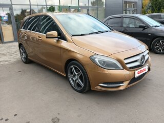 2012 Mercedes-Benz B-Класс 200 II (W246), золотистый, 1325000 рублей, вид 1