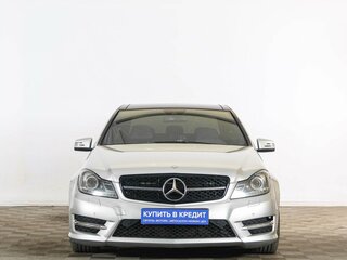 2012 Mercedes-Benz C-Класс 180 BlueEFFICIENCY III (W204) Рестайлинг, серебристый, 1689000 рублей, вид 2