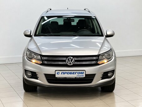 2012 Volkswagen Tiguan I Рестайлинг, серебристый, 1004000 рублей, вид 2