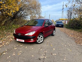 2003 Peugeot 206, красный, 185000 рублей, вид 1