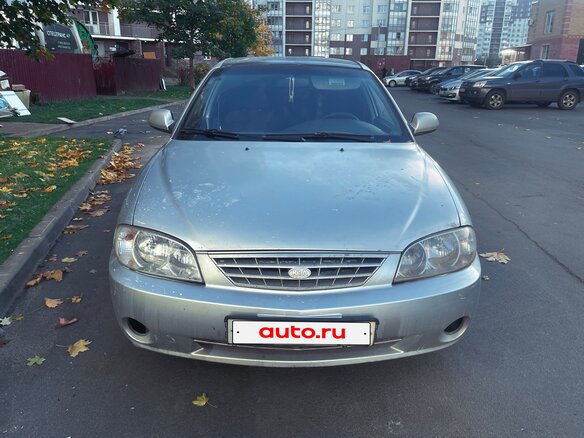 2007 Kia Spectra I Рестайлинг 2, серебристый, 105005 рублей - вид 1