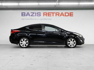 2013 Hyundai Elantra V (MD), чёрный, 1020000 рублей, вид 4