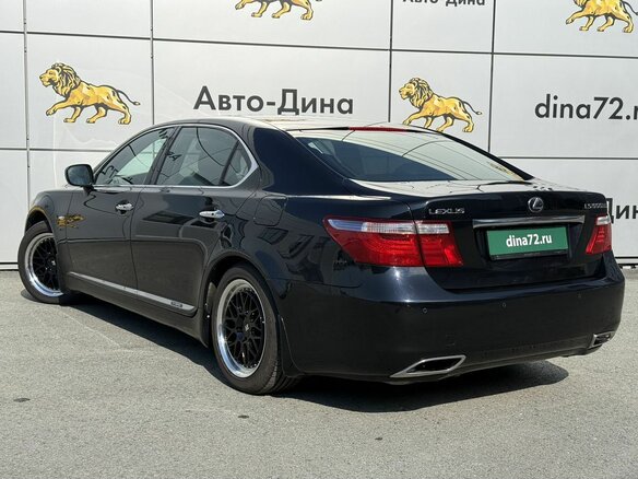 2008 Lexus LS 600h L IV, чёрный - вид 6