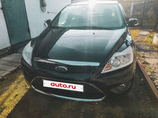 2008 Ford Focus II Рестайлинг, чёрный, 570000 рублей, вид 1