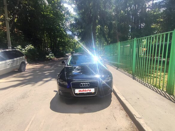 2009 Audi A4 IV (B8), чёрный, 850000 рублей - вид 4