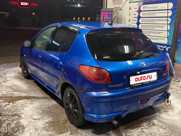 2007 Peugeot 206, синий, 96990 рублей - вид 6