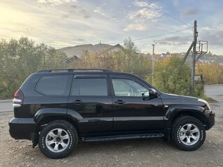 2008 Toyota Land Cruiser Prado 4-speed 120 Series Рестайлинг, чёрный, 2100000 рублей, вид 2
