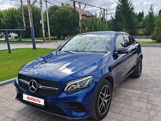 2017 Mercedes-Benz GLC Coupe 300 I (C253), синий, 3900000 рублей, вид 1