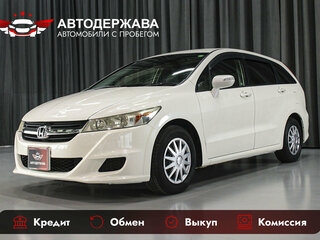 2009 Honda Stream II Рестайлинг, белый, 1220000 рублей, вид 1
