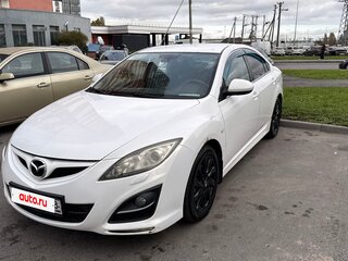 2011 Mazda 6 II (GH) Рестайлинг, белый, 890000 рублей, вид 1