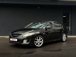2008 Mazda 6 II (GH), чёрный, 620000 рублей, вид 1