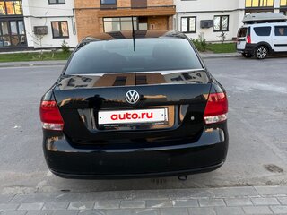 2014 Volkswagen Polo V, чёрный, 750000 рублей, вид 3