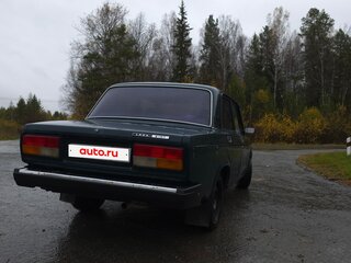 2006 Lada (ВАЗ) 2107, зелёный, 120000 рублей, вид 5