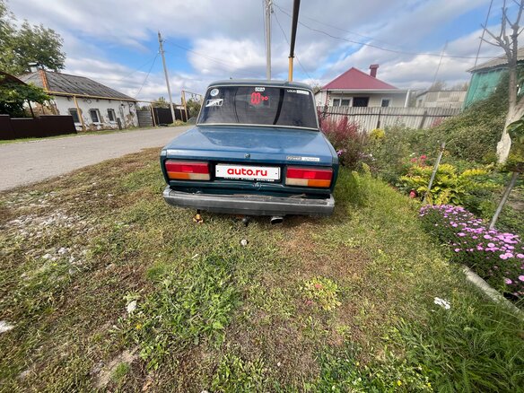 2008 Lada (ВАЗ) 2107, зелёный, 130000 рублей - вид 3
