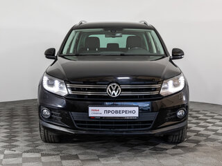 2016 Volkswagen Tiguan I Рестайлинг, чёрный, 1899000 рублей, вид 2