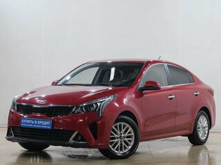 2020 Kia Rio IV Рестайлинг, красный, 1549000 рублей, вид 3