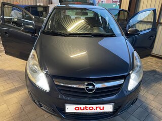2007 Opel Corsa D, синий, 370000 рублей, вид 1