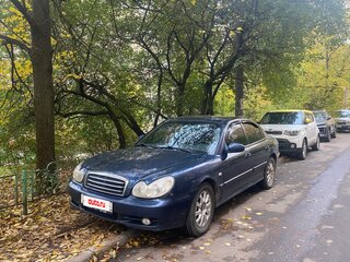 2007 Hyundai Sonata ТагАЗ IV (EF) Рестайлинг, синий, 295000 рублей, вид 1
