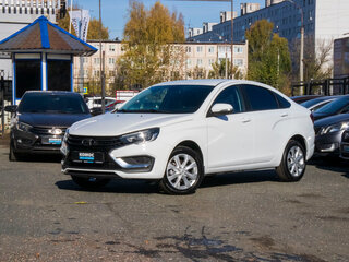 2024 Lada (ВАЗ) Vesta I Рестайлинг (NG), белый, 1389000 рублей, вид 2