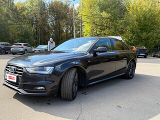2014 Audi A4 IV (B8) Рестайлинг, чёрный, 1450000 рублей, вид 1