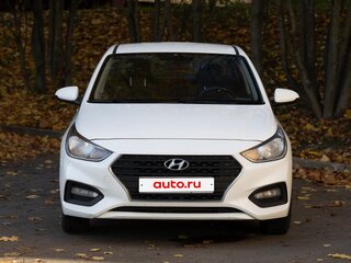 2019 Hyundai Solaris II, белый, 1350000 рублей, вид 2
