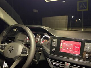 2020 Volkswagen Polo VI, синий, 1350000 рублей, вид 4