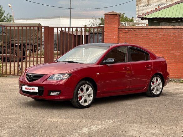 2005 Mazda 3 I (BK), красный, 565000 рублей